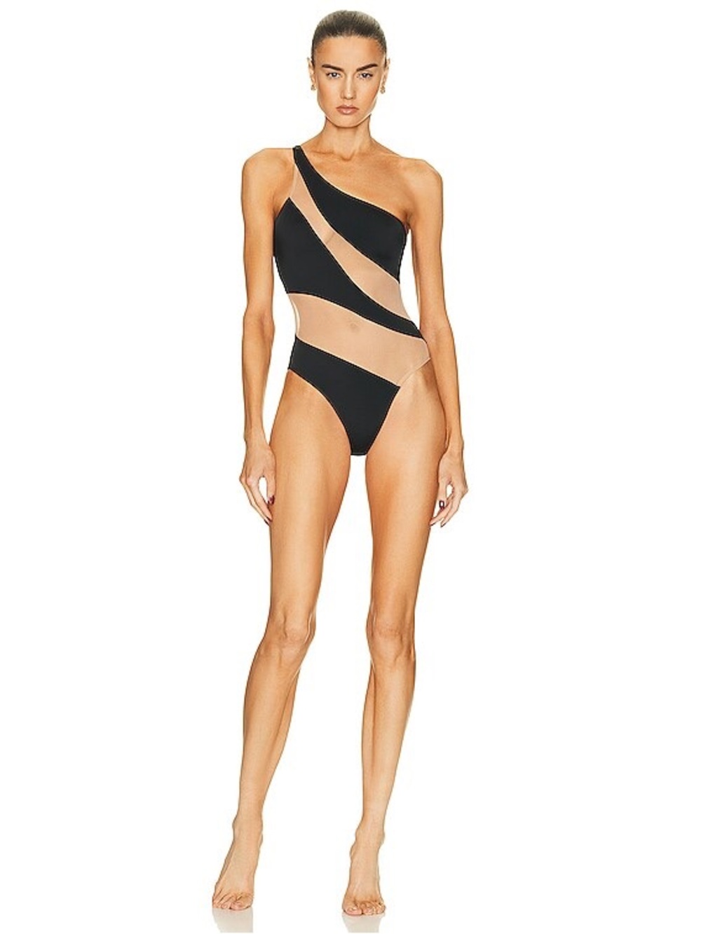 NWT Norma Kamali Mesh Swimsuit